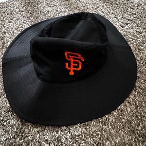 47 Brand Black and Orange Hat